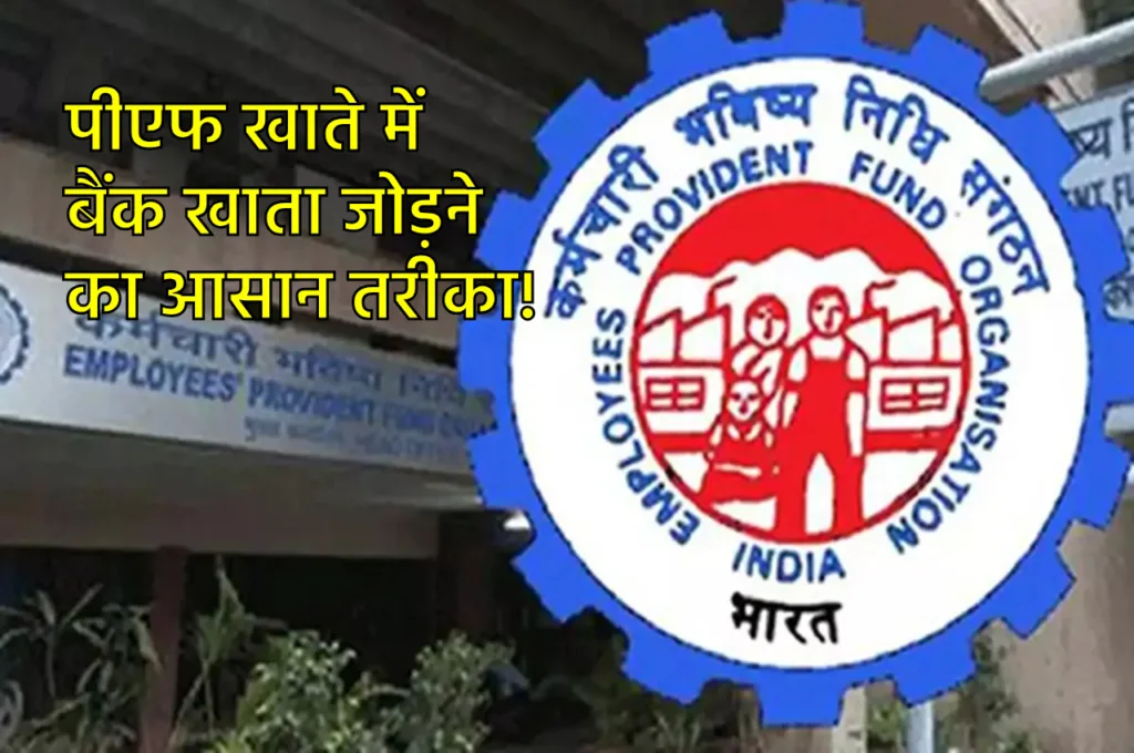 EPF UPDATE: पीएफ खाते में बैंक खाता जोड़ने का आसान तरीका, जानें पूरा प्रोसेस