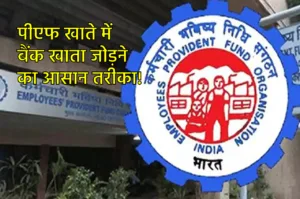 Featured image for: EPF UPDATE: पीएफ खाते में बैंक खाता जोड़ने का आसान तरीका, जानें पूरा प्रोसेस in Business category