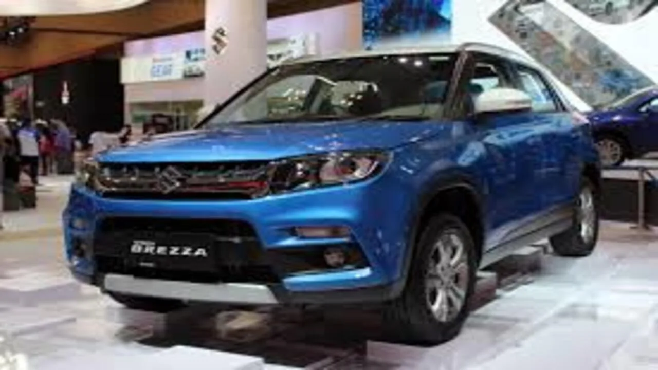 Maruti Brezza: 9-inch Touchscreen,