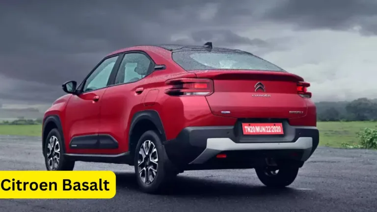 Citroen Basalt: New Coupe-SUV Challenges Tata Nexon with Competitive Pricing