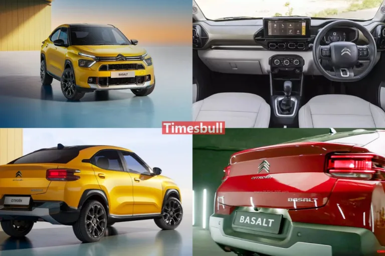 Citroen Basalt का इंटीरियर लुक आया सबके सामने, फीचर्स देख उड़ गए सबके होश
