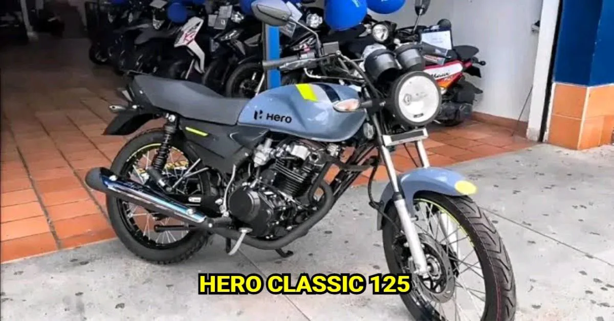Hero Classic 125: Packed