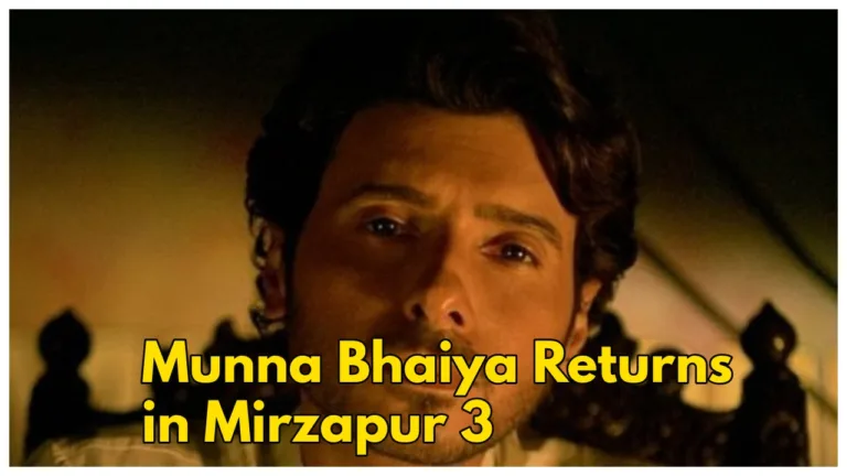 Mirzapur 3 Bonus Episode- Munna Bhaiya Shocking Return, Big twist in the story