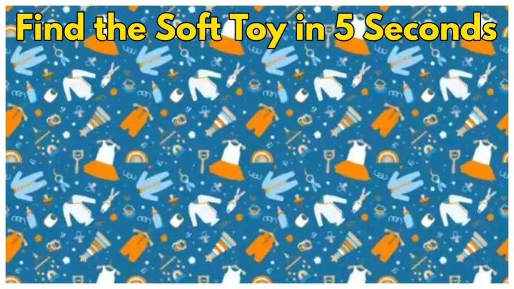 Optical Illusion Challenge- Find the Soft Toy in 5 Seconds, Time Start Now…