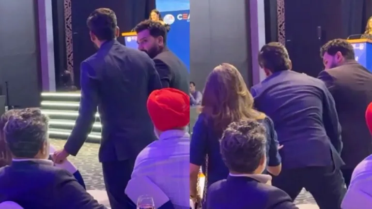 VIDEO: रोहित शर्मा को देखकर श्रेयस अय्यर उठे अपनी सीट से, दिल छू लेने वाला वीडियो हुआ वायरल