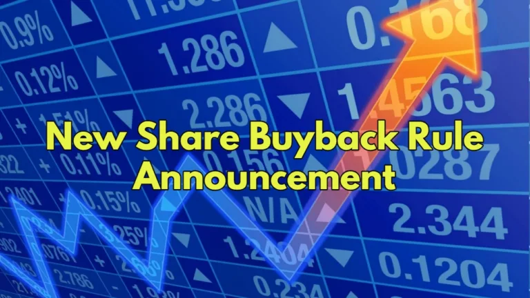 Share Buyback Tax Changes: Benefits and Drawbacks for Investors