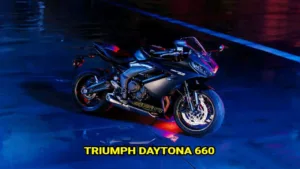 Featured image for: Triumph Daytona 660 India Price, Features, and Specs in Business category