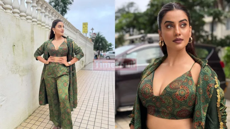 Akshara Singh के बोल्ड लुक से फैंस के छूटे पसीने,क्लीवेज दिखा बढ़ाया सोशल मीडिया का तापमान