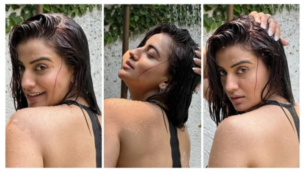 Bhojpuri Actress Akshara Singh stunning bathroom photo viral on the internet