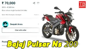 Featured image for: Buy Bajaj Pulsar Ns 200 with powerful features and mileage for just 70 thousand in Business category