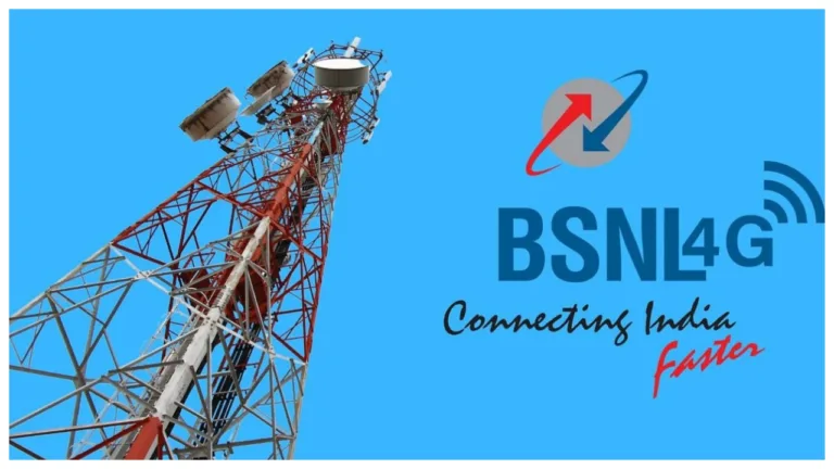 BSNL 4G Services are expected to go live this month! 25,000 towers are installed