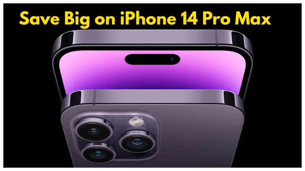 Buy iPhone 14 Pro Max at the lowest price, save Rs 55,000! Get Limited-time deals