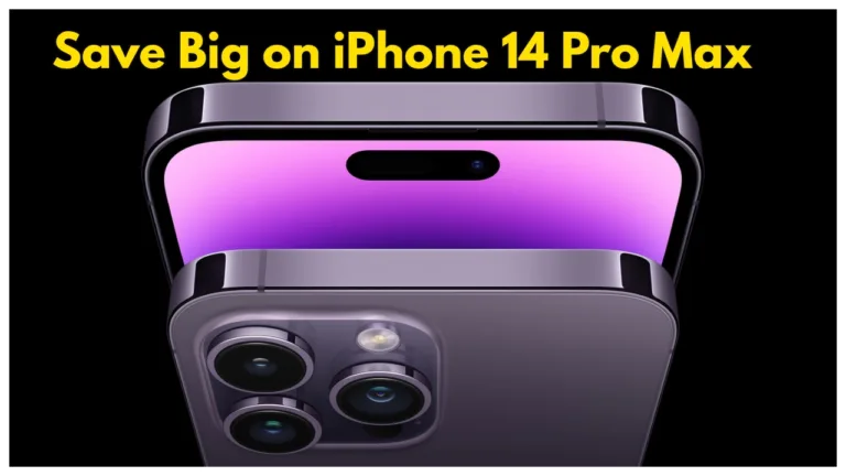 Buy iPhone 14 Pro Max at the lowest price, save Rs 55,000! Get Limited-time deals