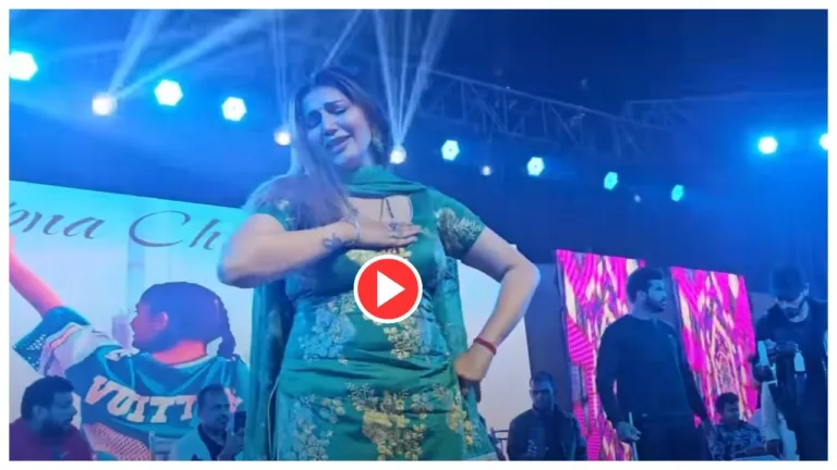 Haryanvi Dance: Sapna Choudhary Sets the Stage Fire on song ‘Fauji Faujan 2’