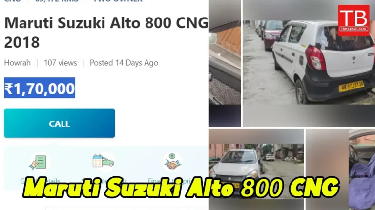 Buy Maruti Alto 800 CNG car for Rs 1,70,000, mileage also good