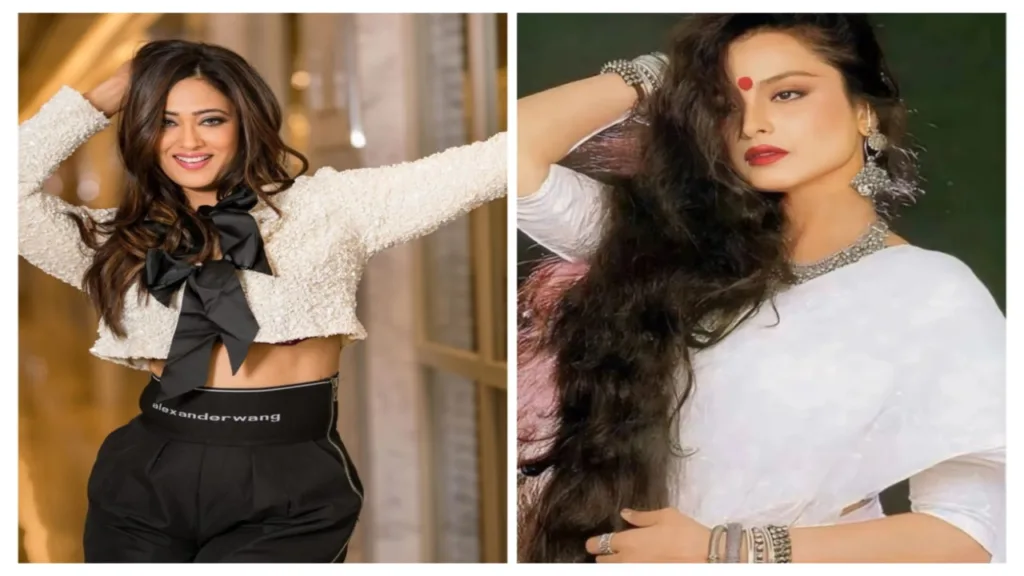 Shweta Tiwari की हो रही बॉलीवुड की ब्यूटी क्वीन Rekha से तुलना, सोशल मीडिया में वायरल हुआ ये वीडियो!