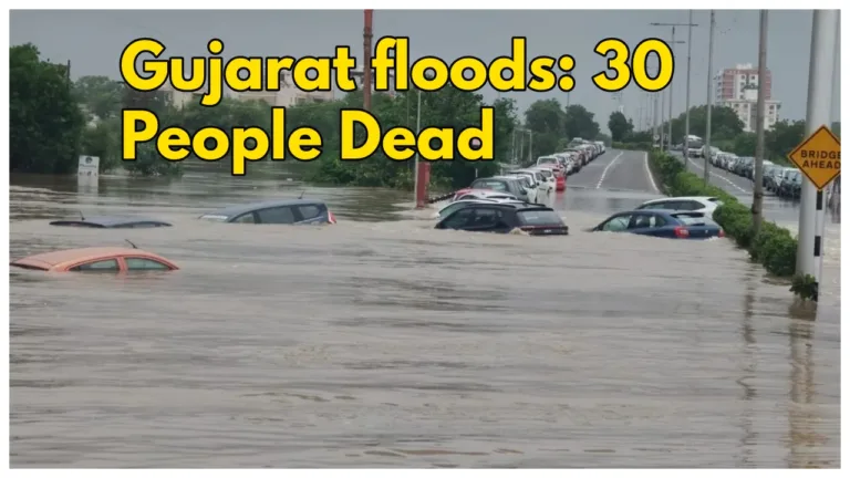 Weather Update-Gujarat Floods Red Alert Issued, 30 People Dead, IMD Issues Heavy Rain