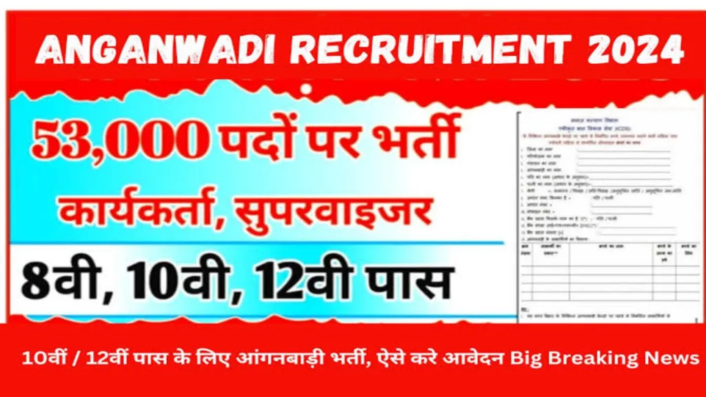 Anganwadi Recruitment 2024- 10,684 Jobs Open, Check Eligibility & Salary