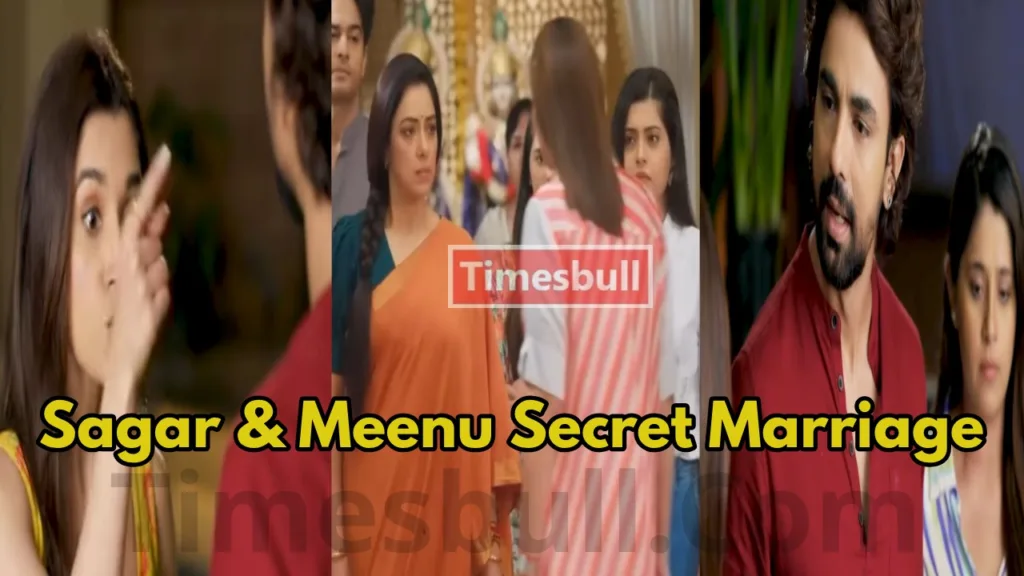 Anupama World Turned Upside Down, Sagar & Meenu’s Secret Wedding Shocks Everyone