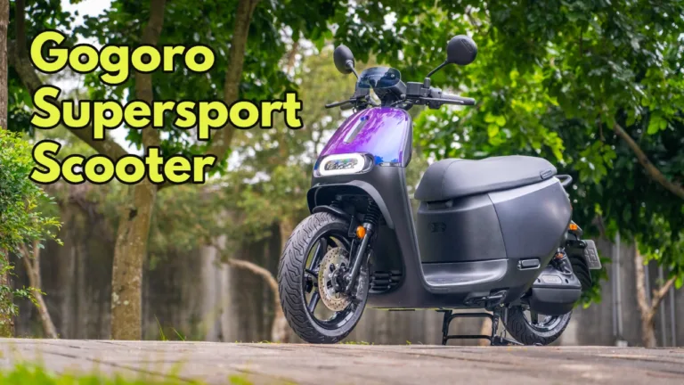 Gogoro Supersport Scooter Launched in India: Premium Features, Affordable Priced at ₹1,3940