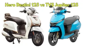 Featured image for: Scooter Face-Off, Hero Destini 125 vs TVS Jupiter 125 - Engine, Features, and Mileage in Business category