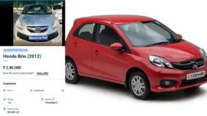 Featured image for: Honda Brio: Buy a Used Car on OLX for Just ₹240,000 in Business category