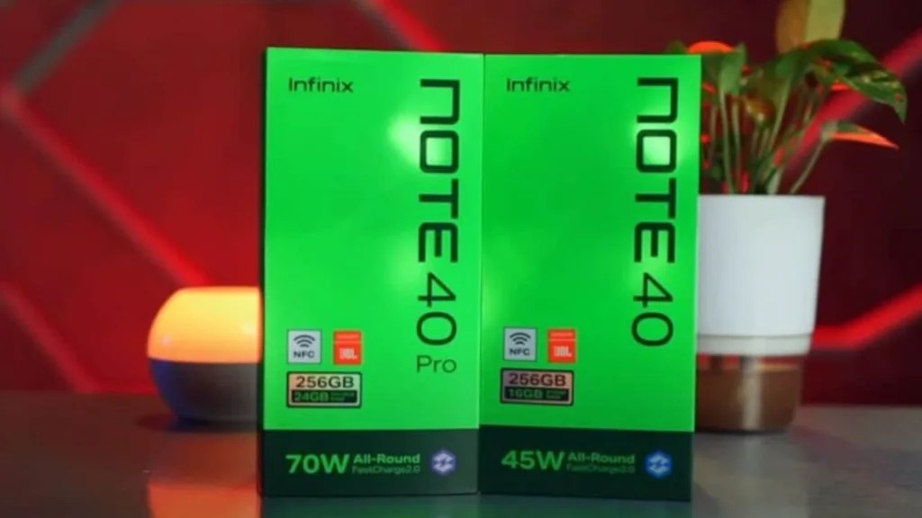 Infinix Hot 40 Pro with 48MP primary sensor & 8MP ultra-wide-angle lens