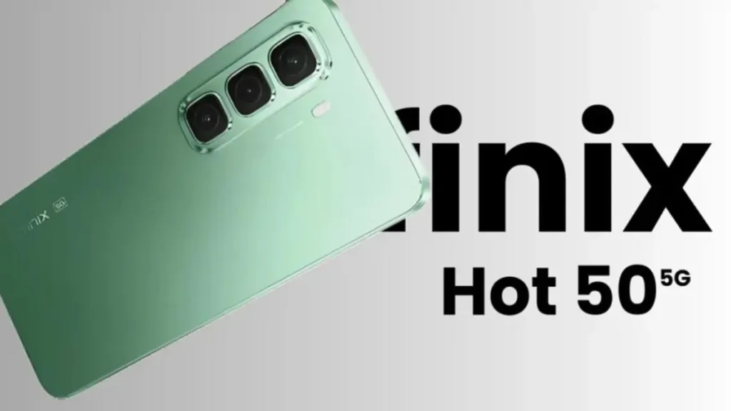 Infinix Hot 50 5G Paired With 8GB of RAM and 128GB of Internal Storage