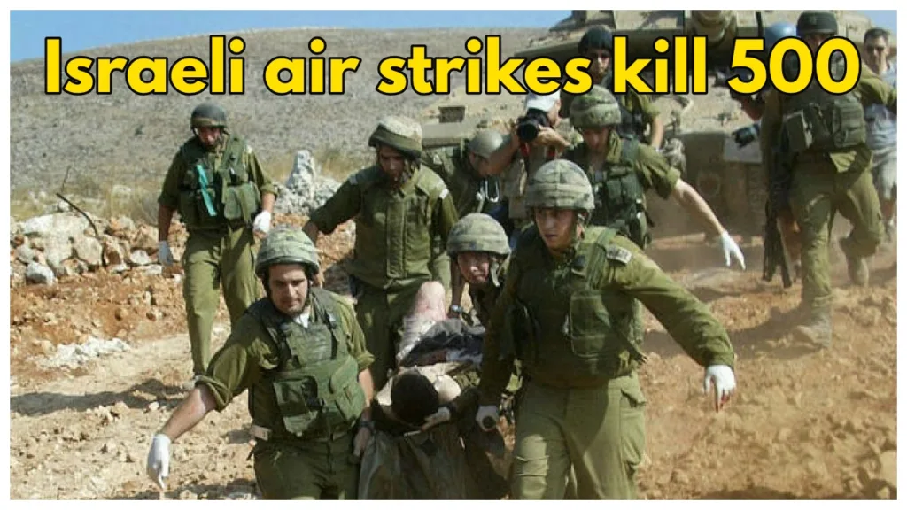 Israel-Lebanon Crisis Update- Nearly 500 killed in airstrike including children, 1645 injured
