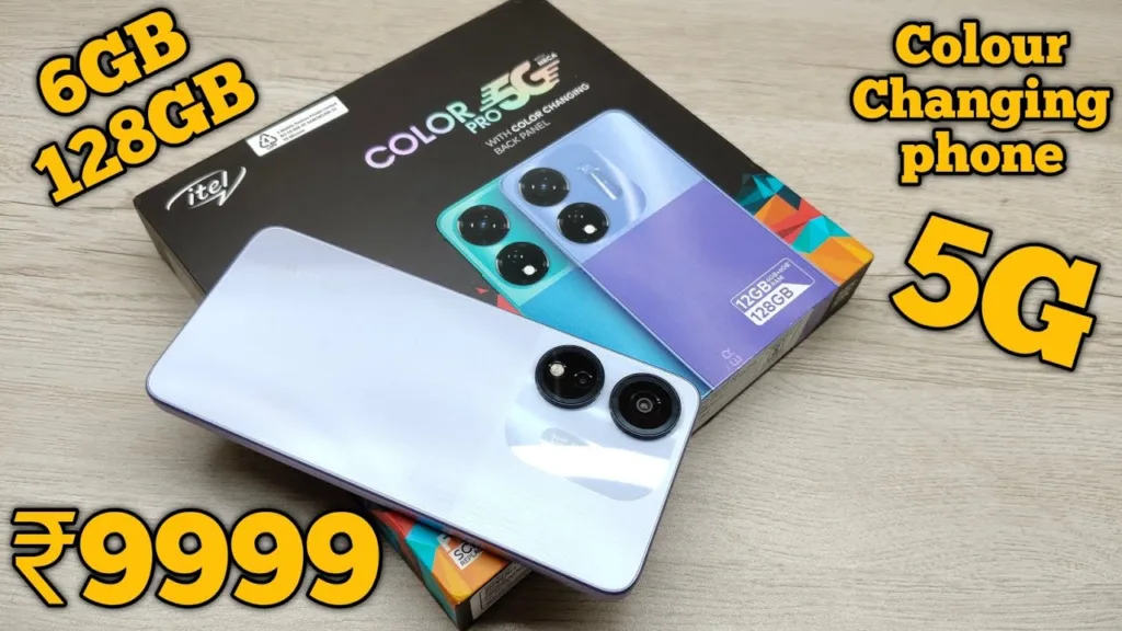 Itel Color Pro 5G with Unbeatable Deals on Amazon Great Indian Festival and Flipkart Big Billion Days