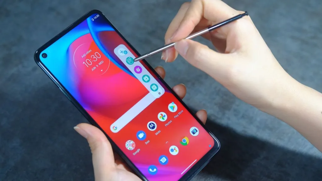 Motorola Moto G Stylus 5G With Boasts an Ergonomic Design with a vegan leather finish