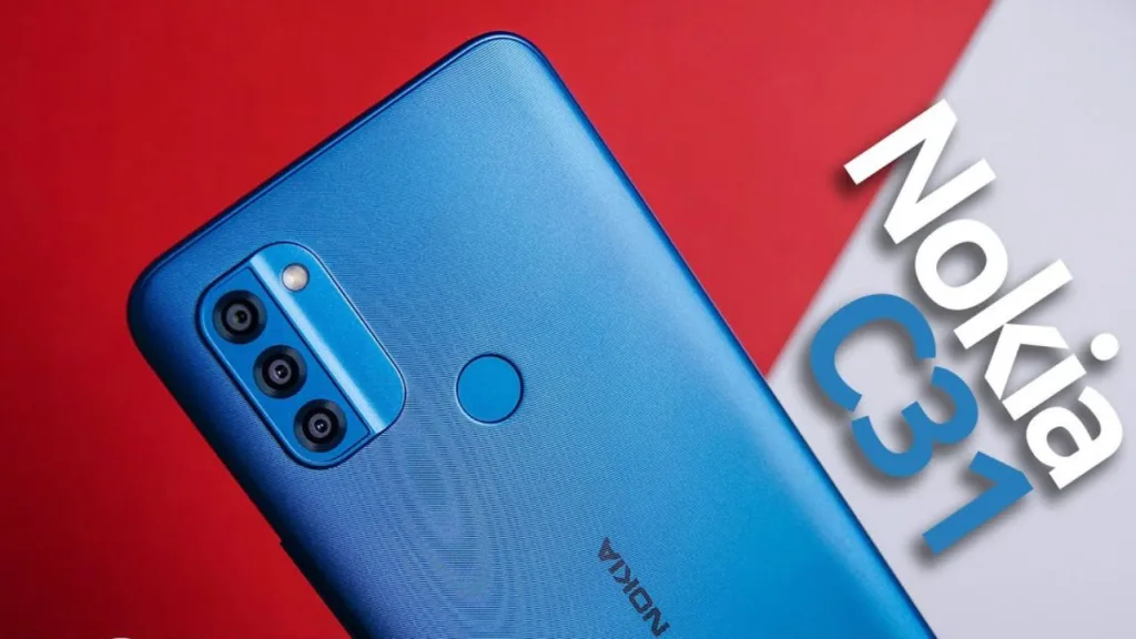Nokia C31 Phone Known for its Long Battery life and Affordable Price point