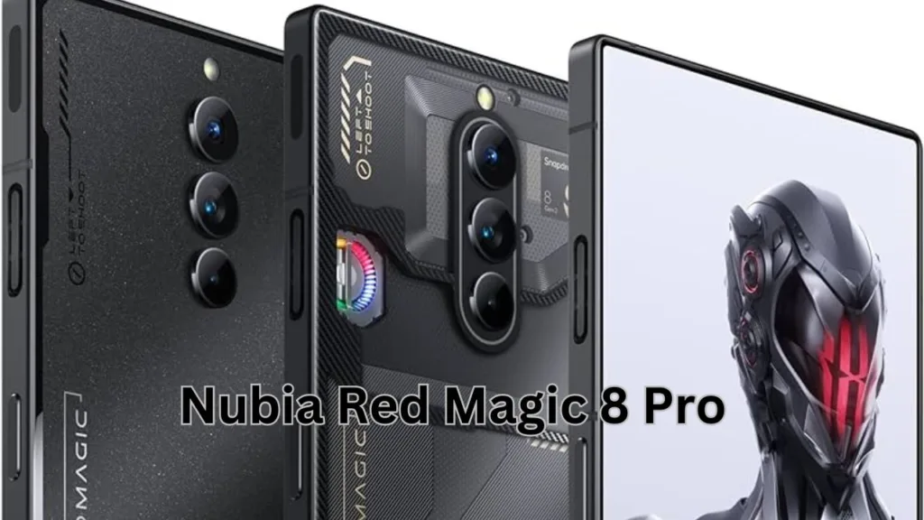 Nubia Red Magic 8 Pro 5G Gaming powerhouse, designed for enthusiasts