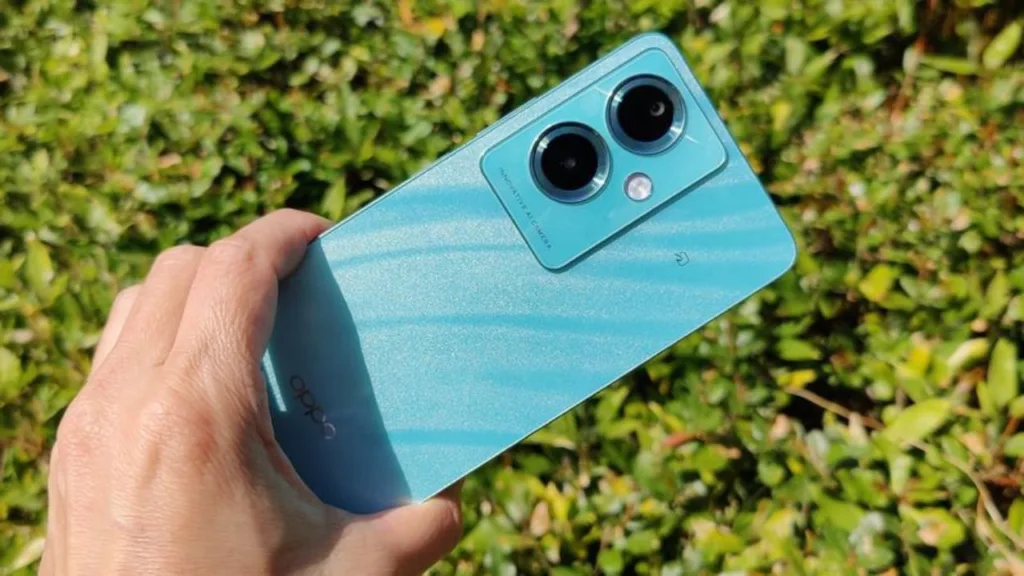 OPPO A79 5G device that supports fifth-generation wireless network technology