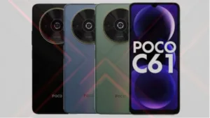 Featured image for: Poco C61 budget-friendly smartphone from POCO, a sub-brand of Xiaomi in India category