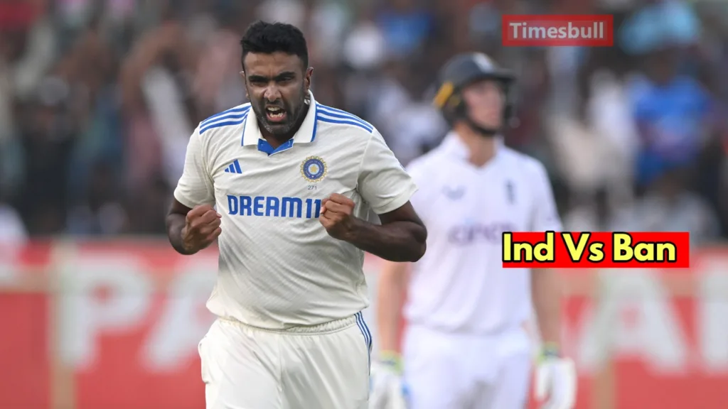 Ind Vs Ban: Ashwin Set to Surpass Zaheer Khan Against Bangladesh