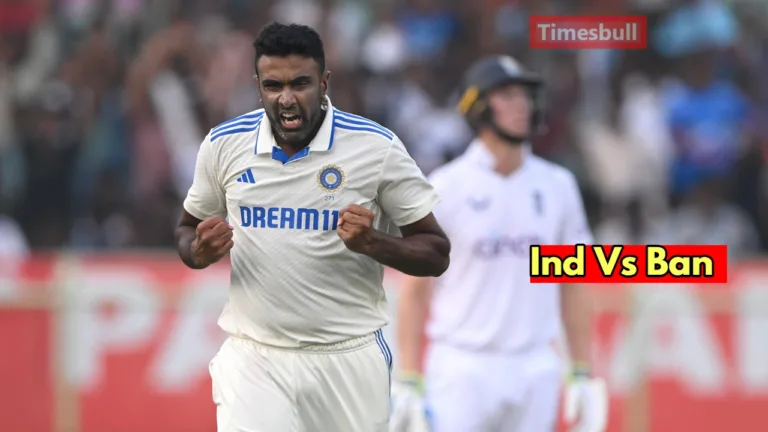 Ind Vs Ban: Ashwin Set to Surpass Zaheer Khan Against Bangladesh