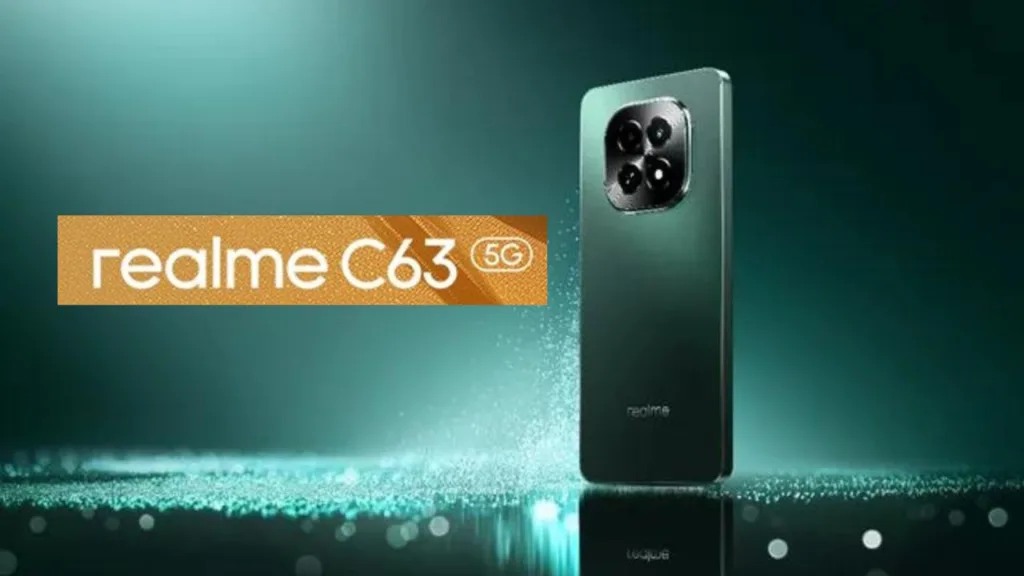 Realme C63 5G-48MP Camera, 5000mAh Battery & 120Hz Display