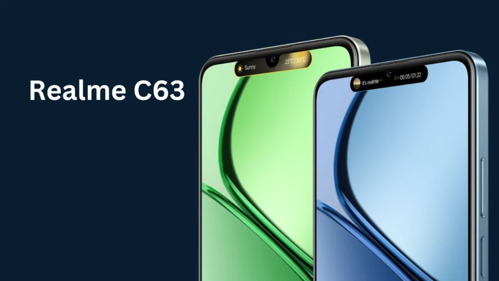 Realme C63 64GB Features With 6.52-inch HD+ Display, An Octa-core Processor