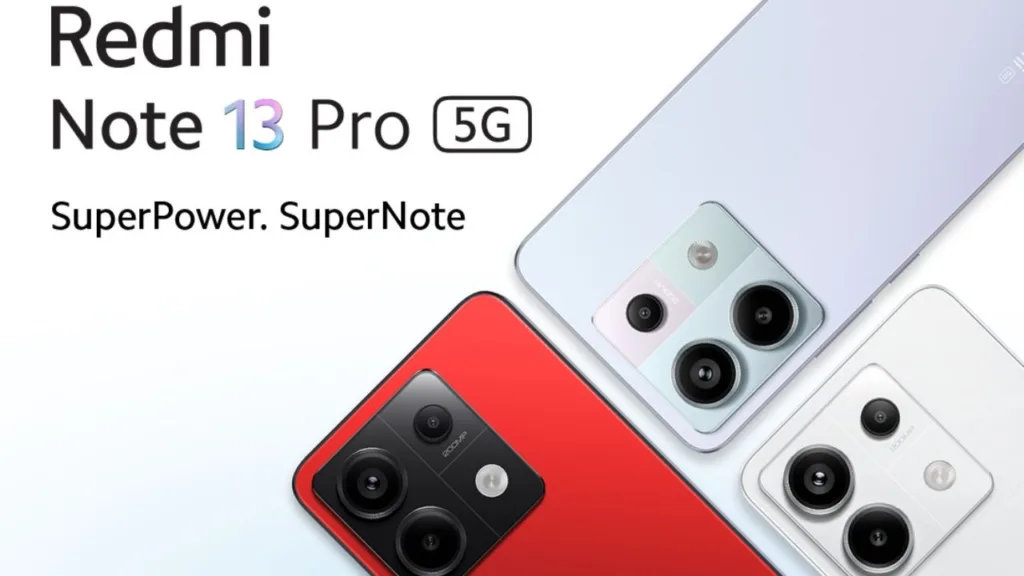 Redmi Note 13 Pro 5G- 200MP Camera, 120Hz Display & Long-Lasting Battery