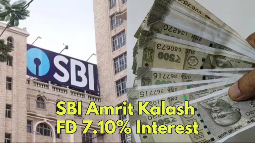 SBI Amrit Kalash FD, Earn Up to 7.60% Interest with Flexible Investment Options