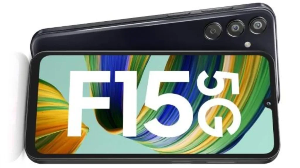 Samsung Galaxy F15 5G Available In Ash Black and Has a 50MP Triple Rear Camera