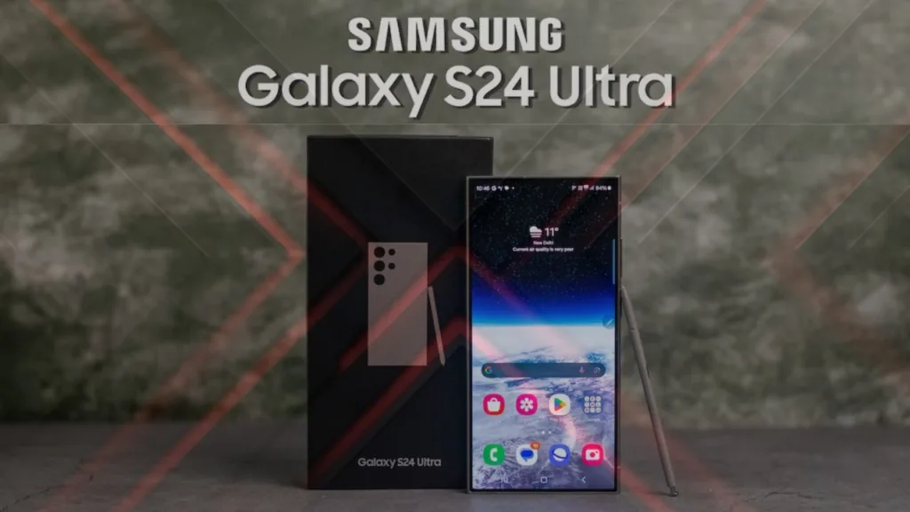 Samsung Galaxy S24 Ultra: The ultimate camera phone with a massive 200MP sensor and impressive zoom capabilities.