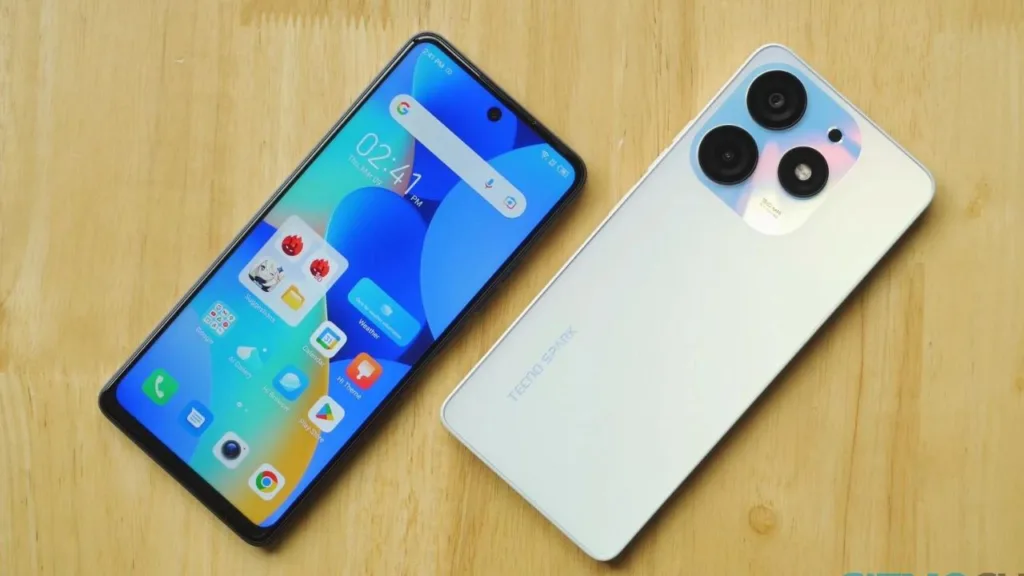 Tecno Spark 10: budget-friendly smartphone with its big screen, decent cameras, and long-lasting battery