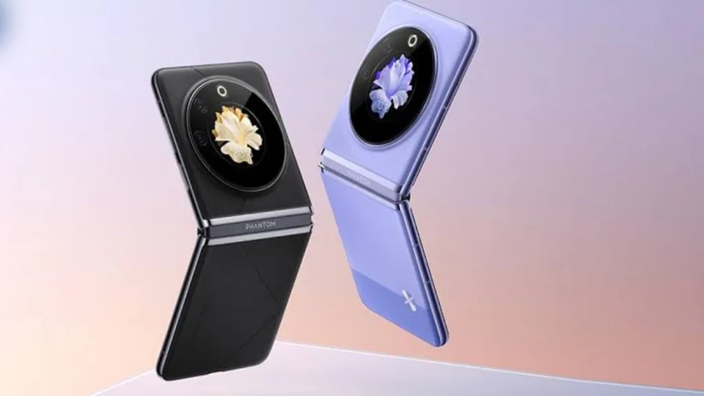  2 Display Smartphone Tecno Phantom V Flip available at Discounted Price