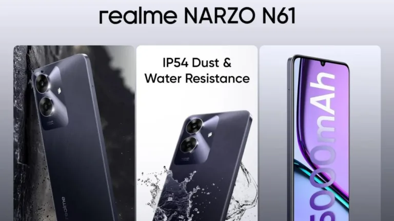 Realme NARZO N61 A popular budget-friendly smartphone from Realme