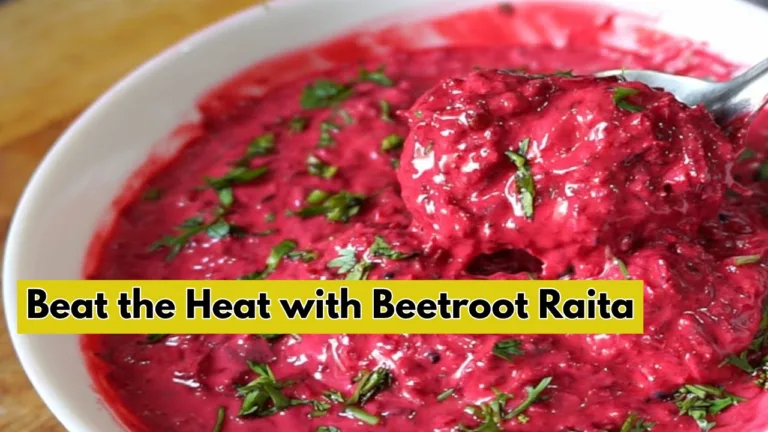 Nutrient-Packed Beetroot Raita: A Simple Recipe for Hot Days