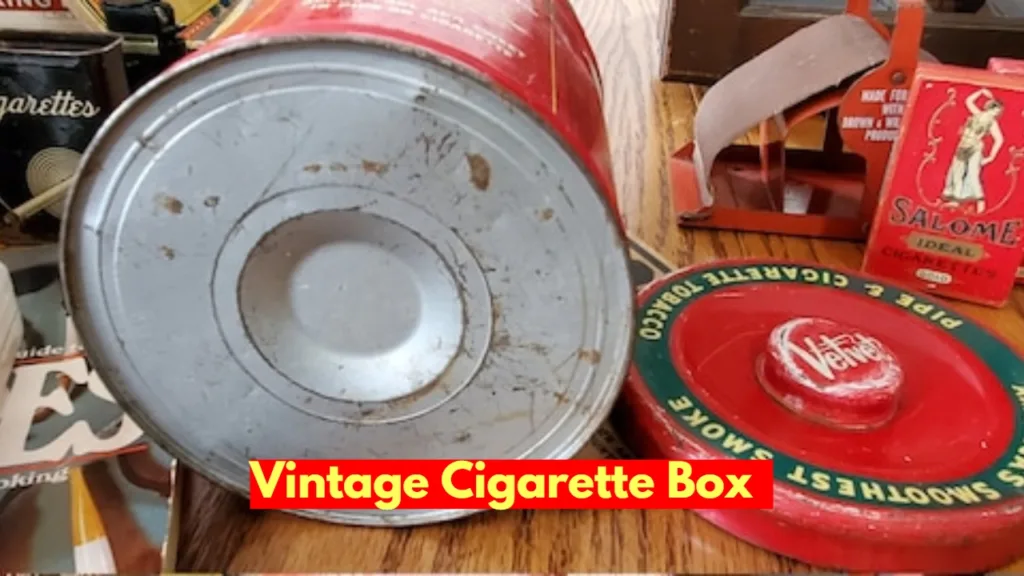Vintage Cigarette Box Stuns Internet: A Glimpse into the 1930s Smoking Culture