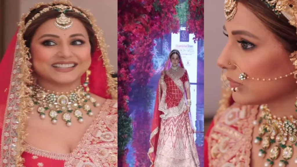 Viral Bridal Photo Sparks Marriage Speculations for Hina Khan