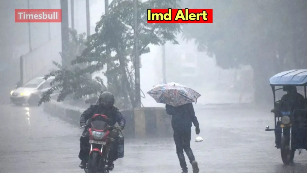 India’s Weather Forecast: Monsoon Pauses, Heavy Rain Warnings Issued